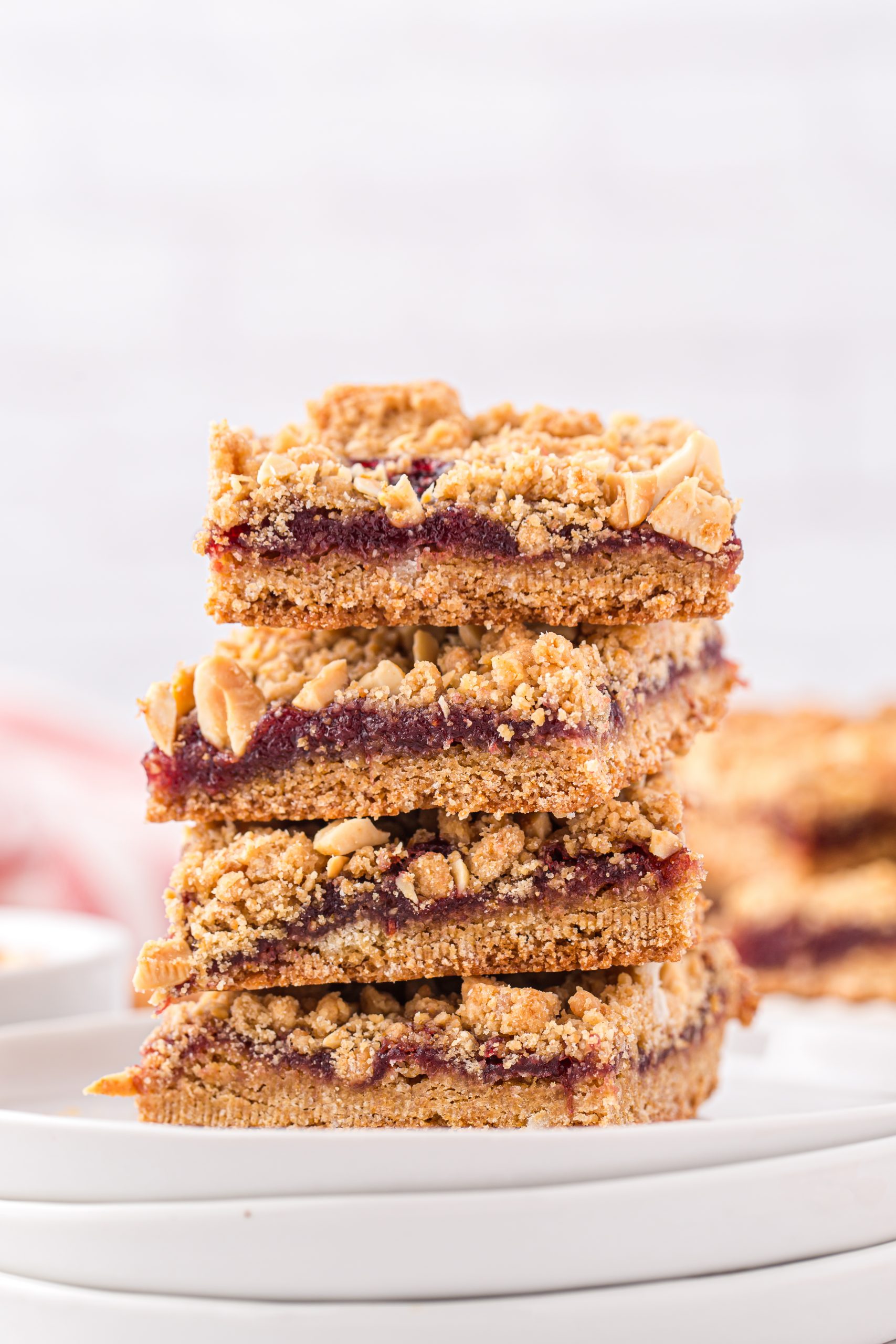 Easy Peanut Butter and Jelly Bars Pumpkin 'N Spice