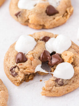 cookies on white surface