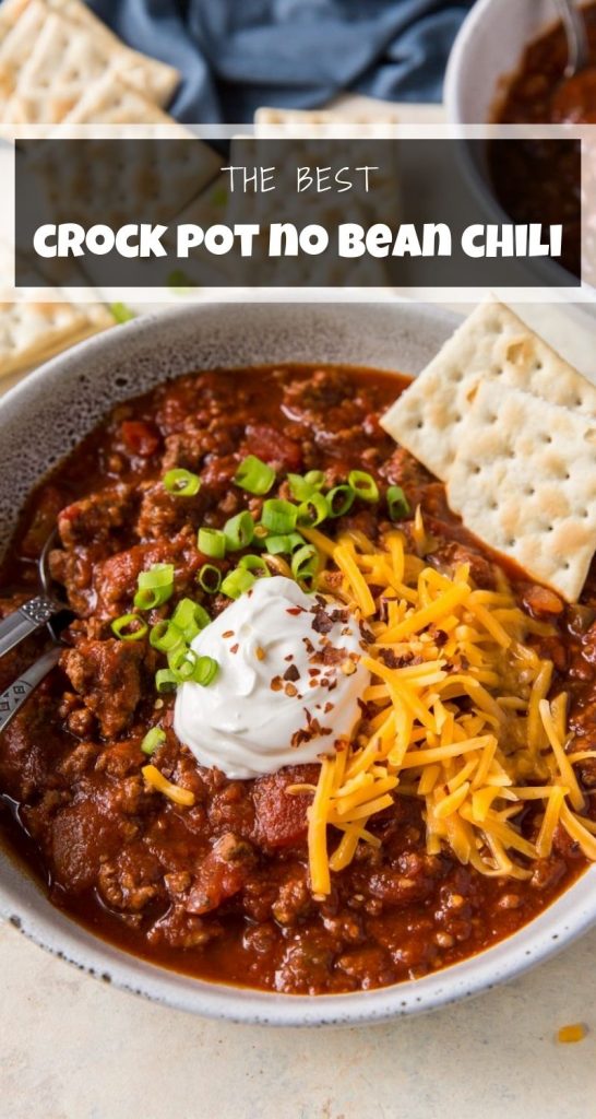 chili in a bowl