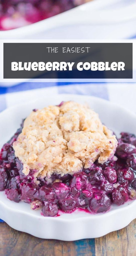 cobbler on a white plate