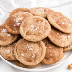 cookies on a white plate