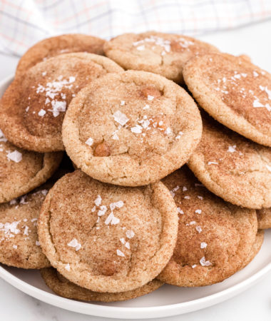 cookies on a white plate