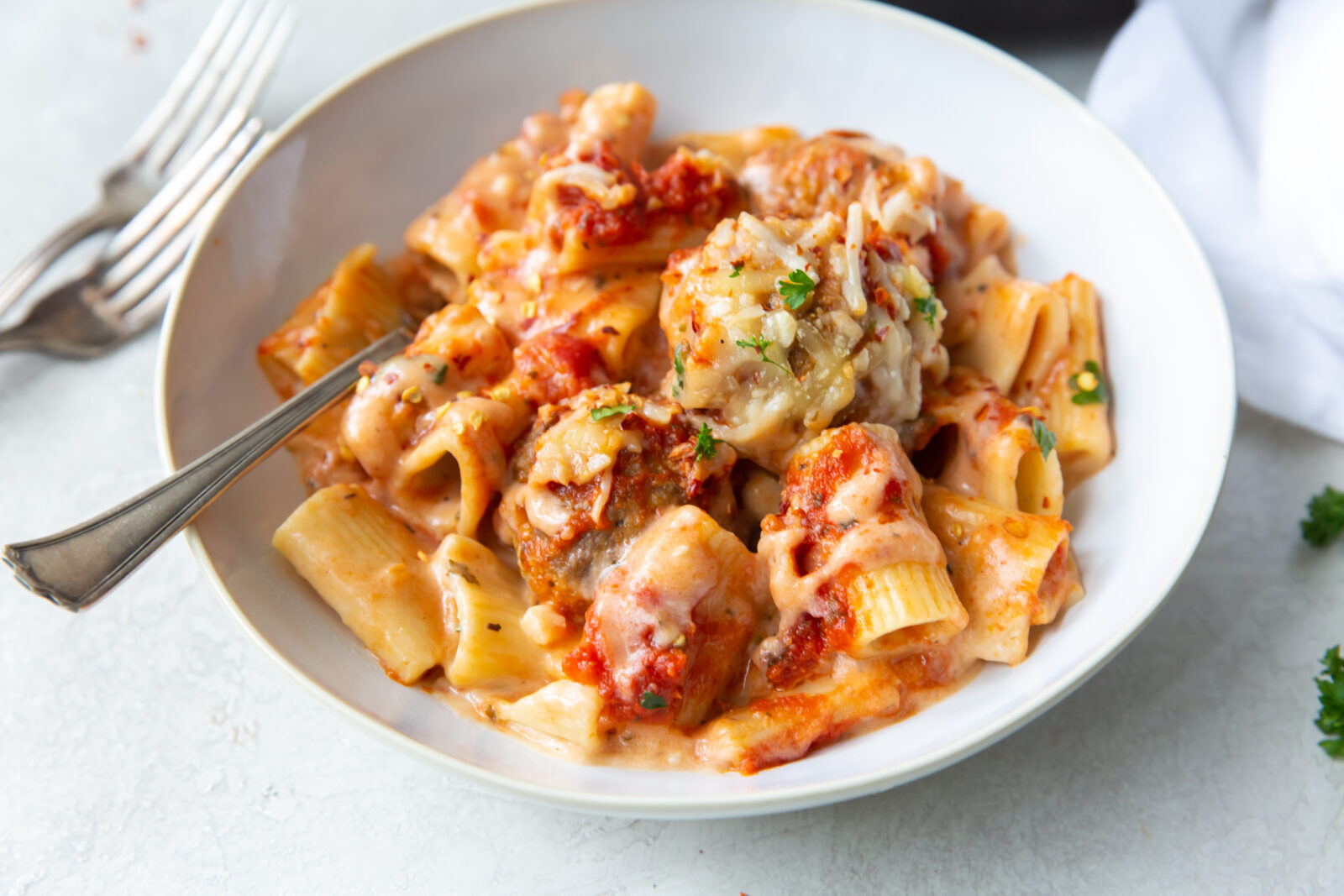 Meatball Mac and Cheese-image
