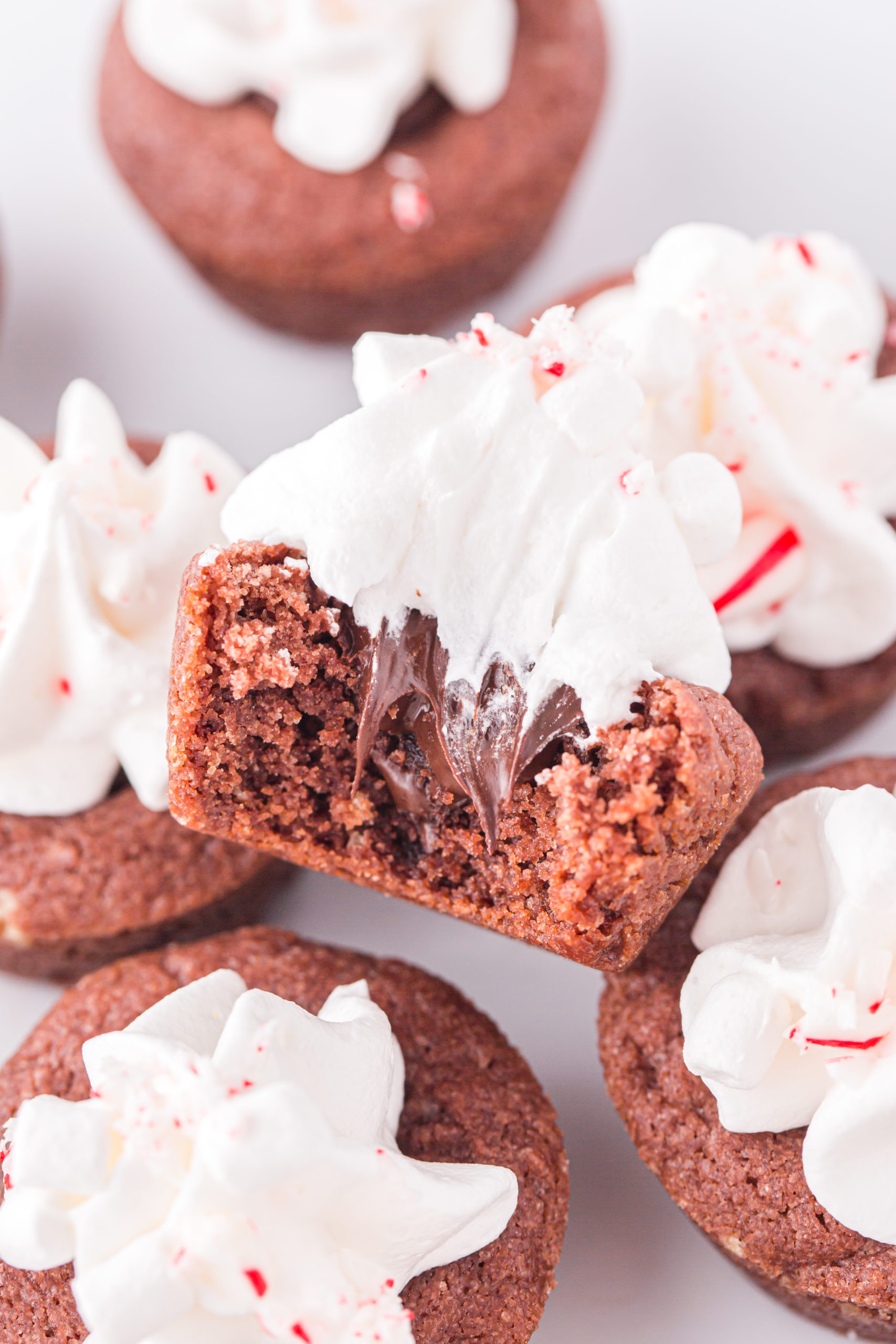 cookie cups on a white surface