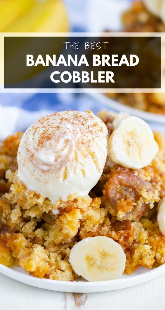 cobbler on a white plate