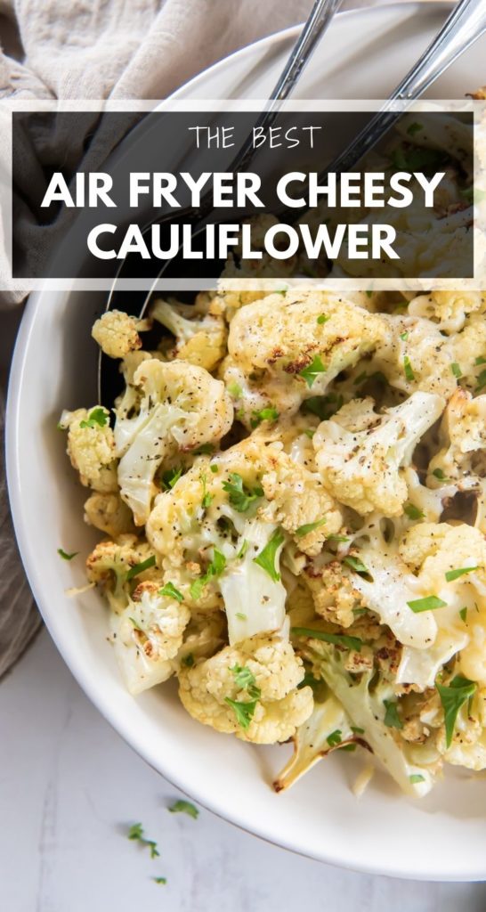 cauliflower in a white dish
