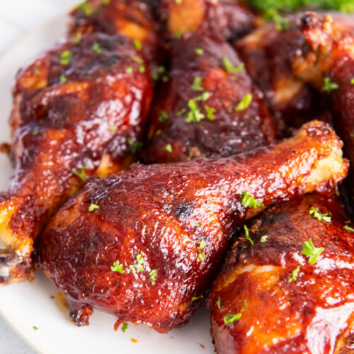 Chicken drumstick deals bbq time