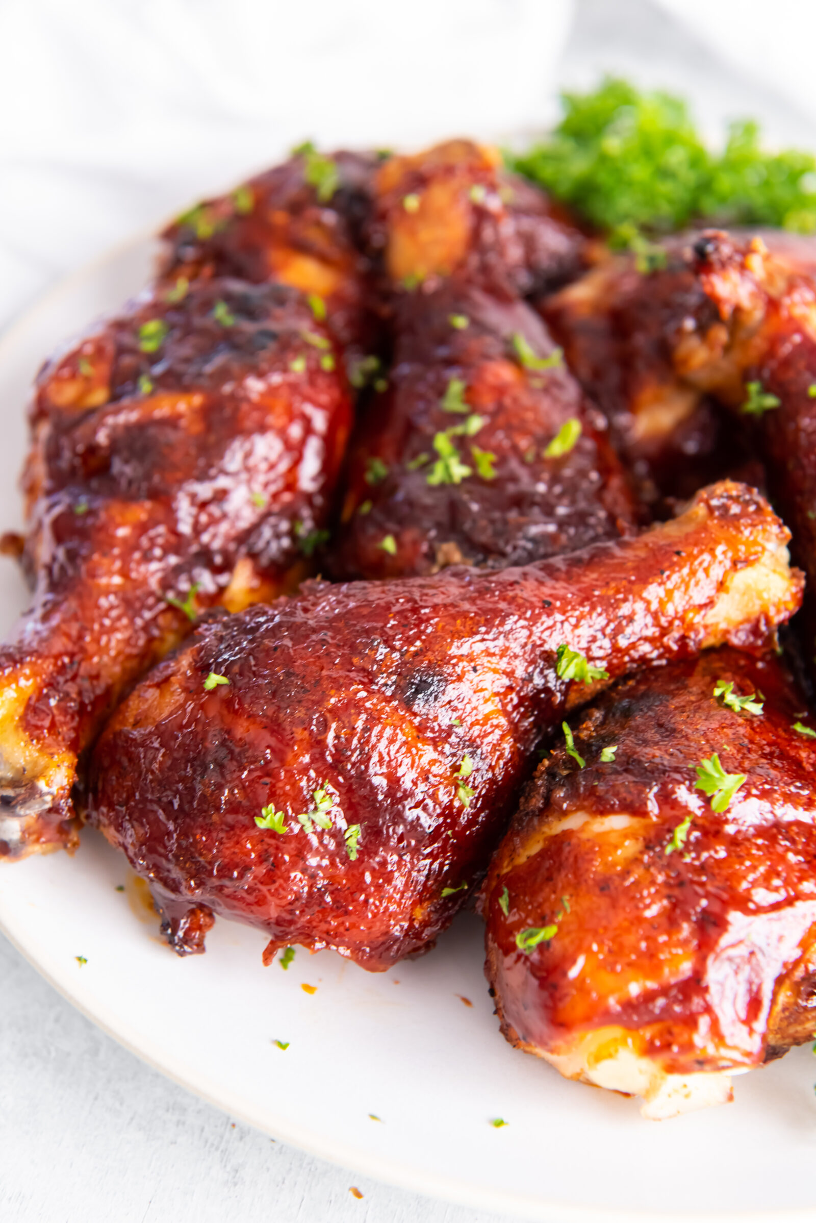 Crispy Baked BBQ Chicken Drumsticks