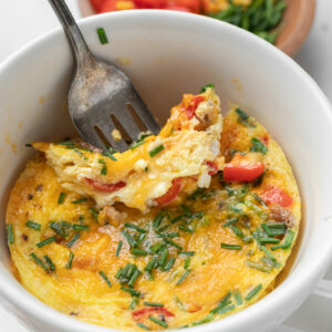 Microwave Mug Omelet - Pumpkin 'N Spice