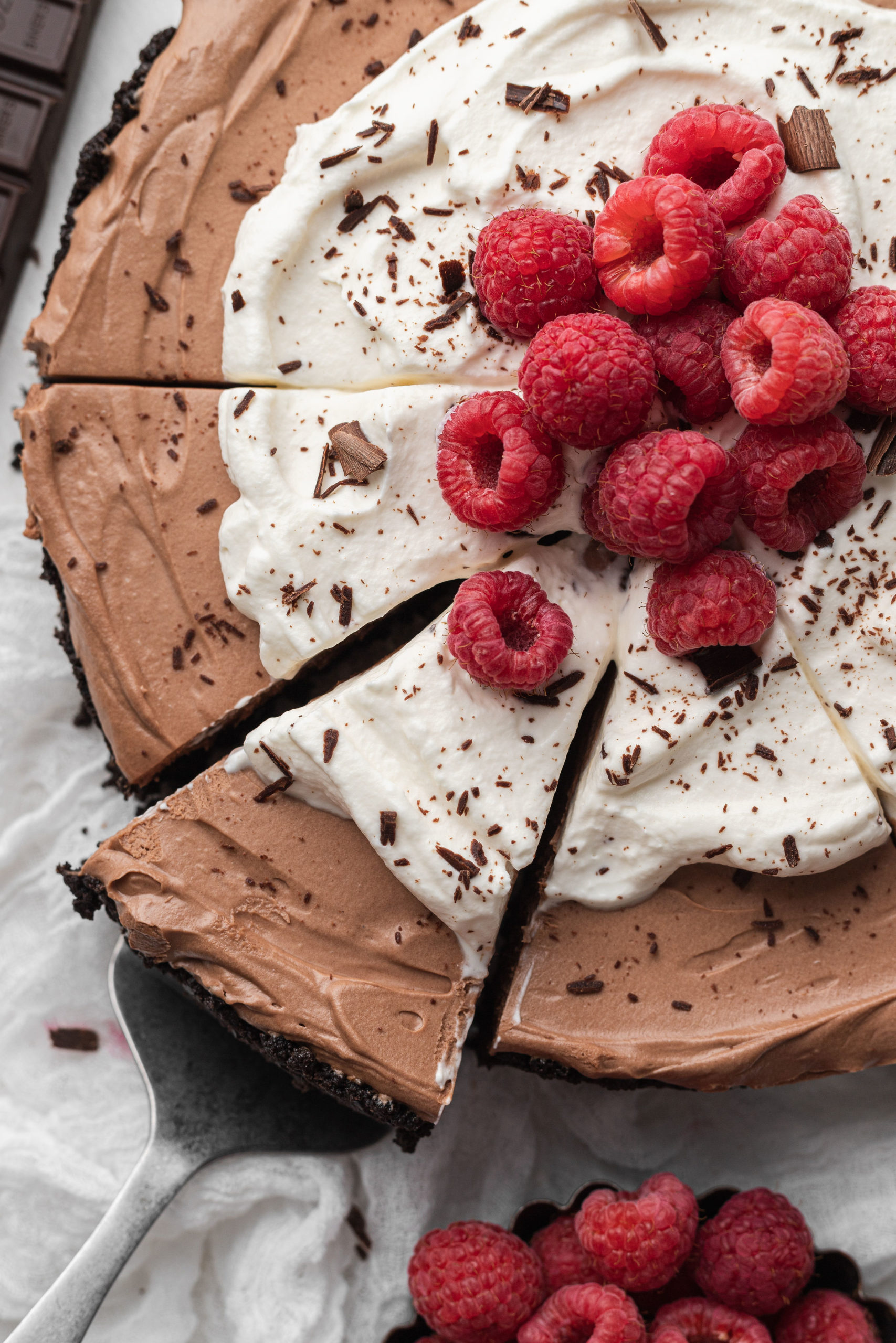 No Bake Chocolate Mousse Cheesecake Pumpkin 'N Spice