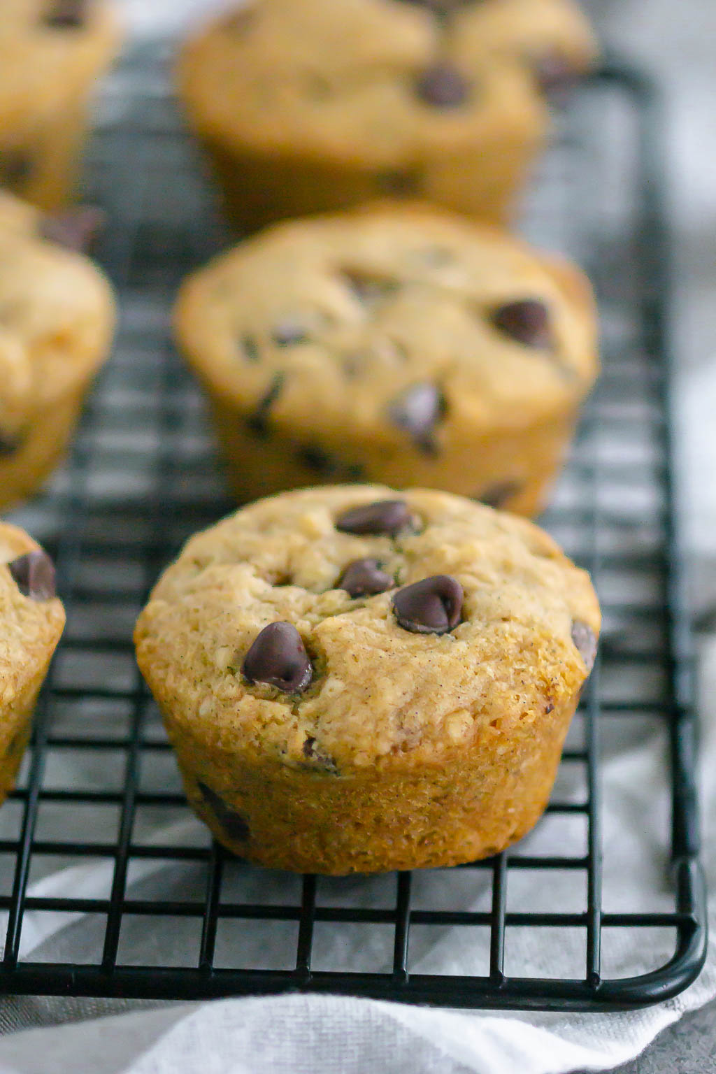 muffins on a wire rack