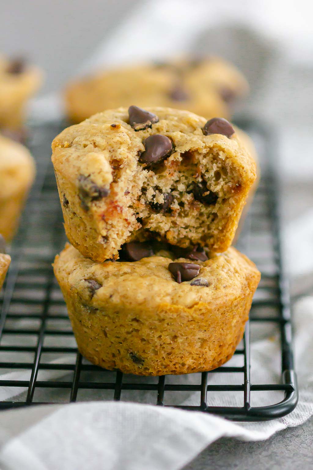 muffins on a wire rack