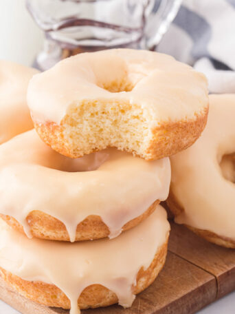 donuts stacked on top of each other