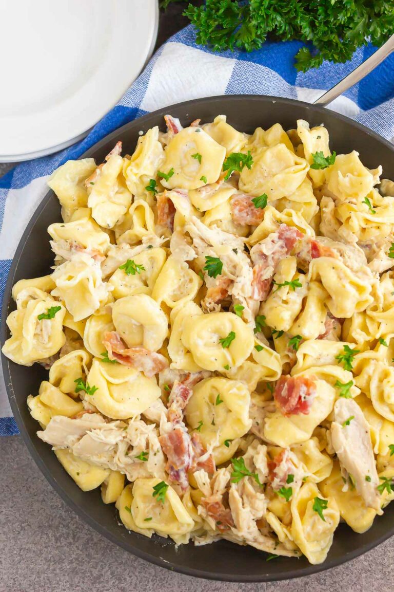 Chicken Bacon Ranch Tortellini Pumpkin 'N Spice