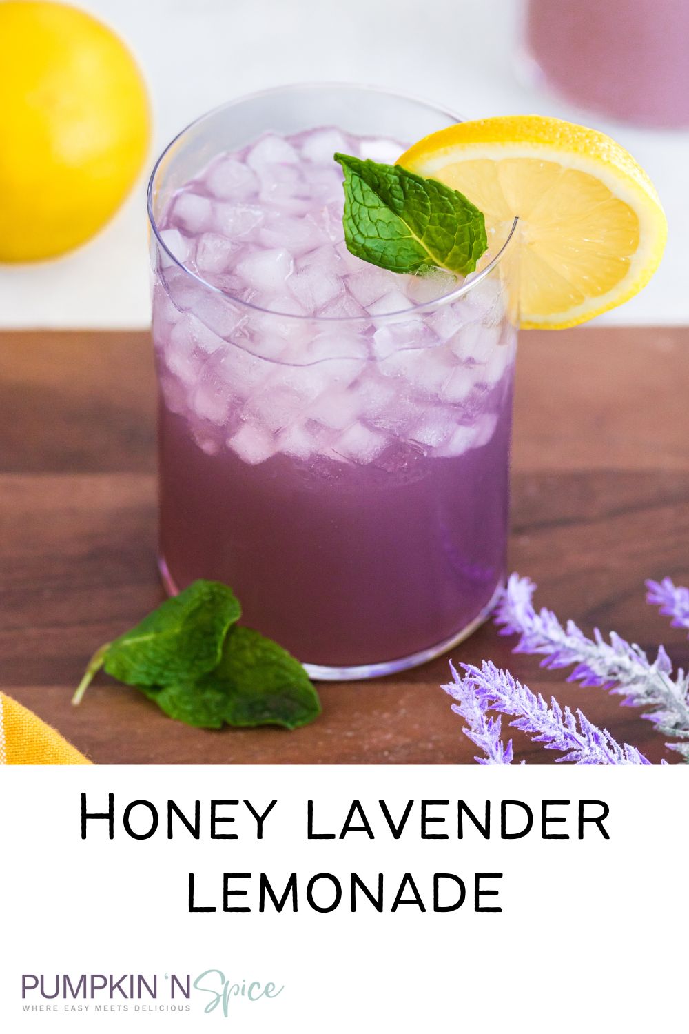 Honey Lavender Lemonade Pumpkin 'N Spice