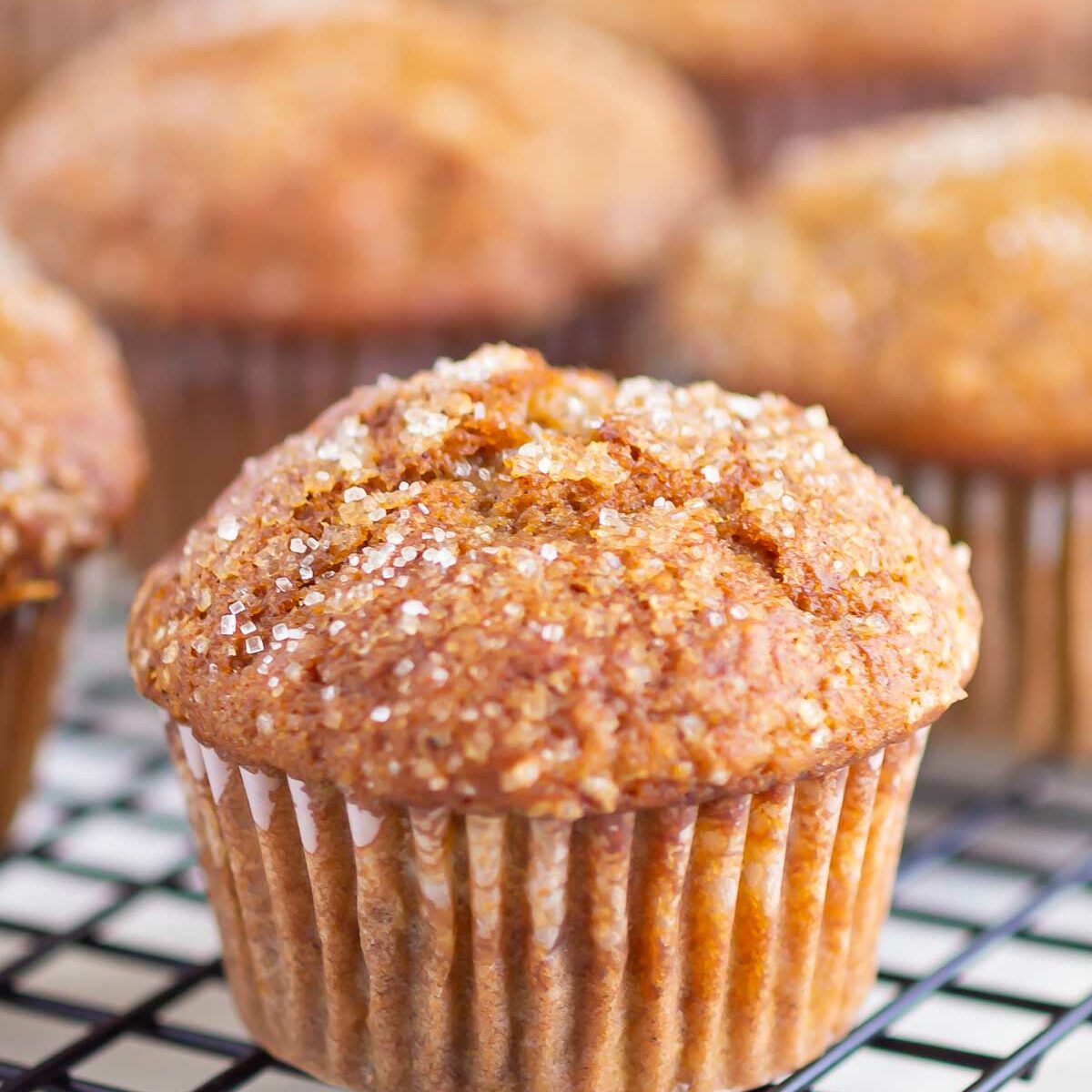 muffins on a wire rack