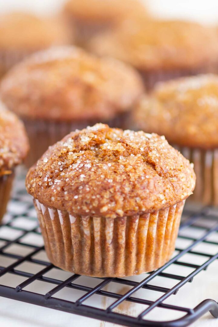 muffins on a wire rack