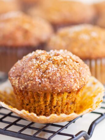 muffins on a wire rack