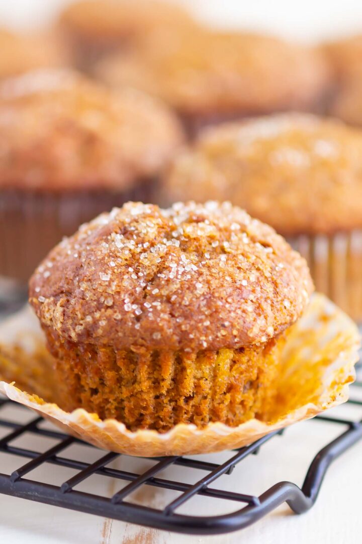 muffins on a wire rack