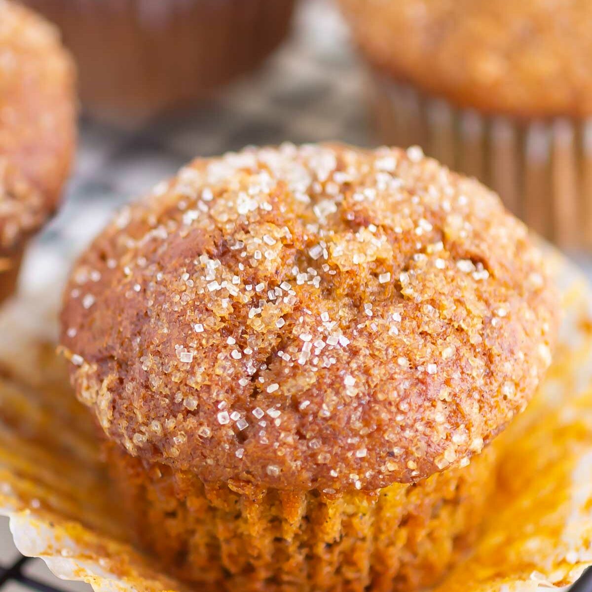 muffins on a wire rack