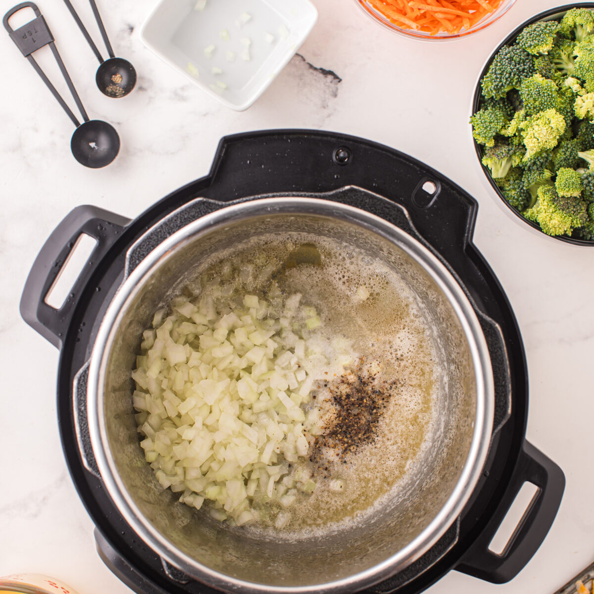 ingredients in instant pot