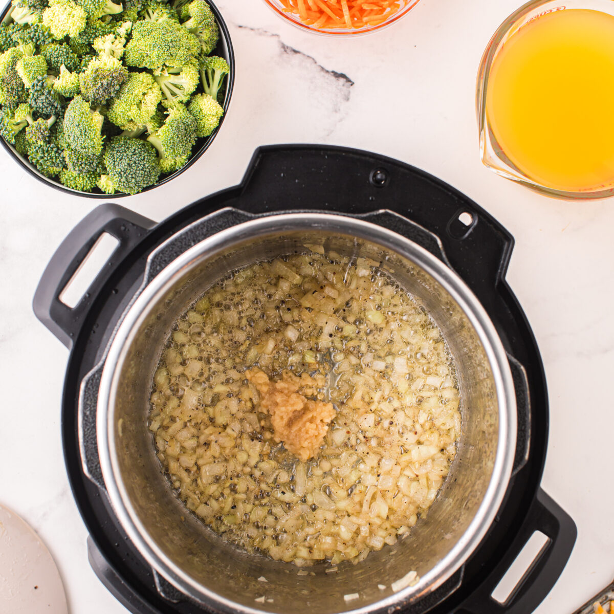 ingredients in instant pot