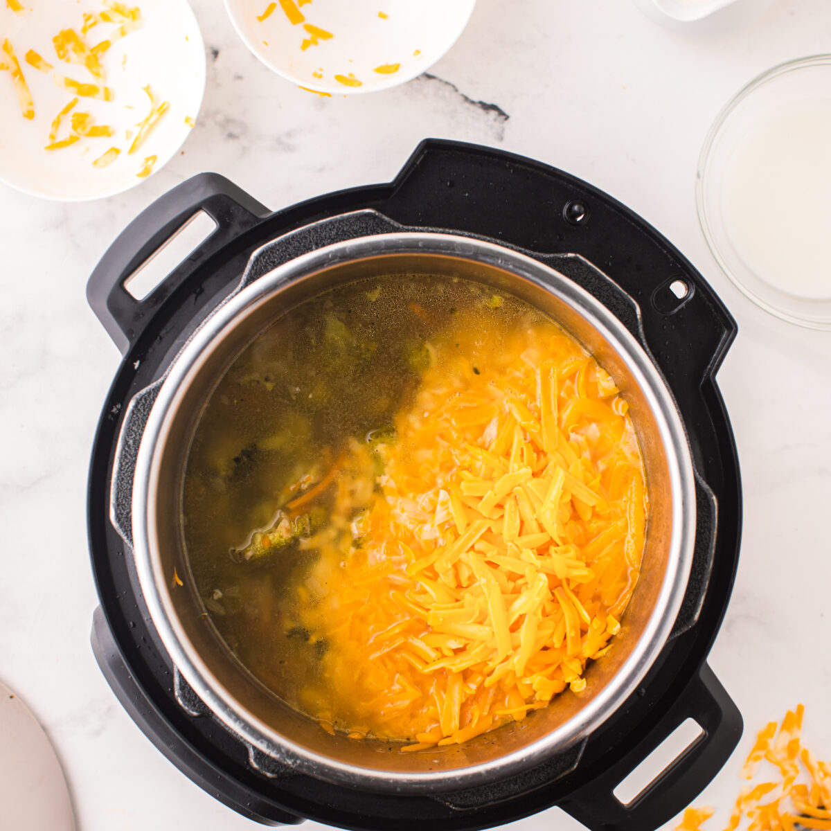 ingredients in instant pot