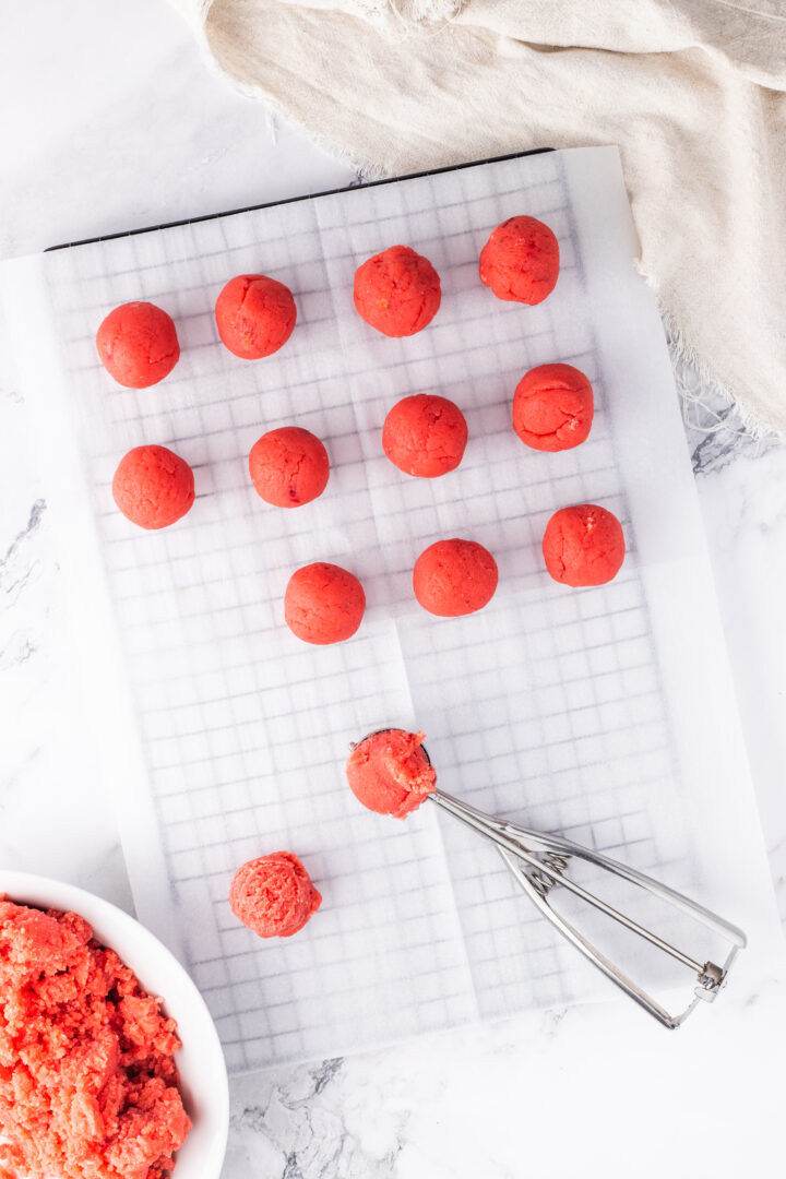 truffles on a wire rack