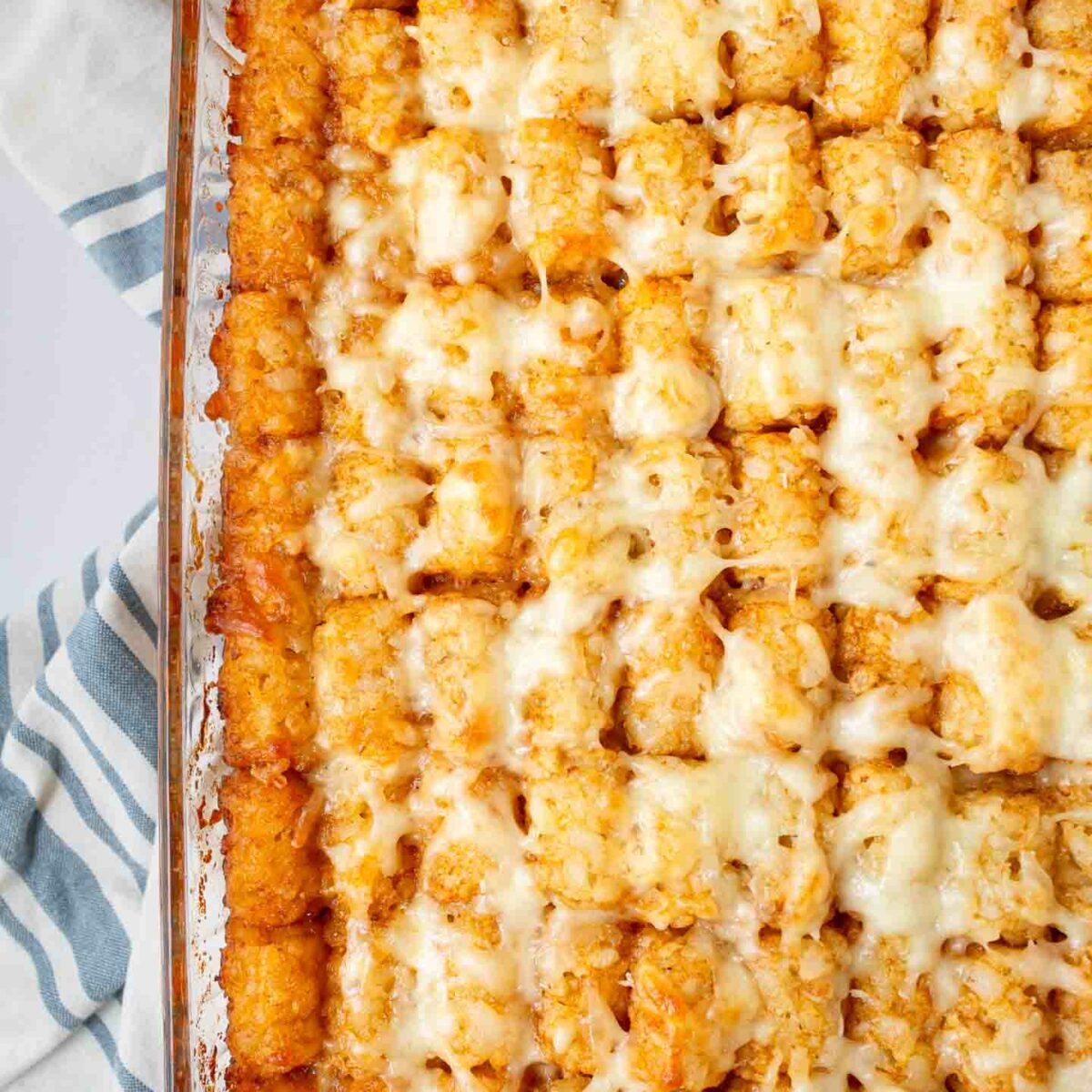 casserole shown in a dish