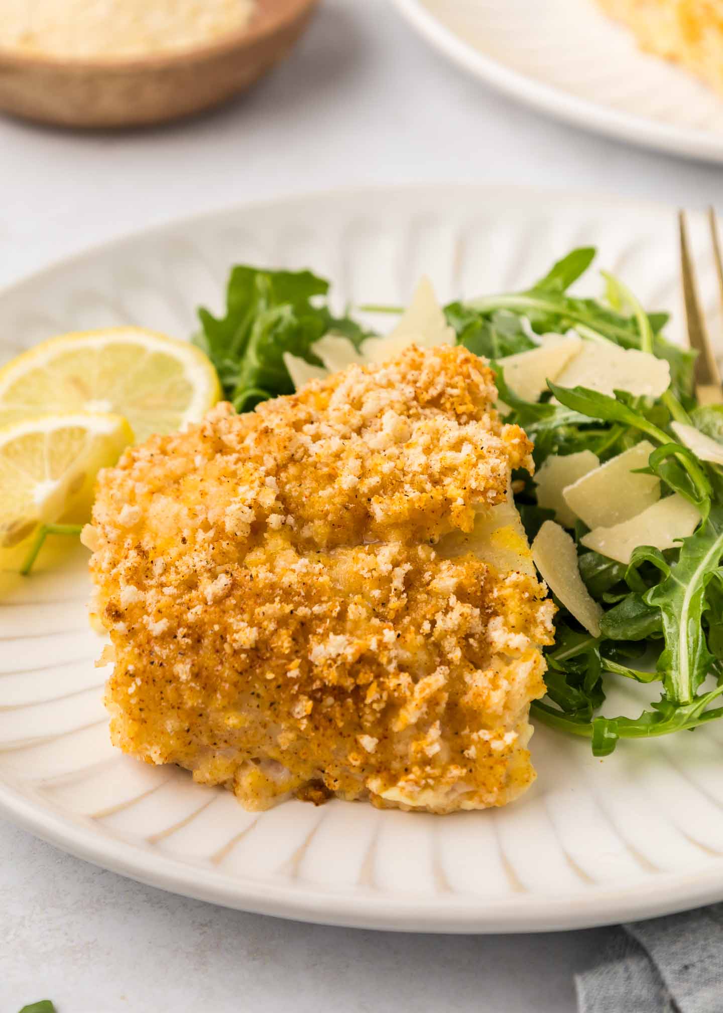 Baked Parmesan Crusted Cod - Pumpkin 'N Spice